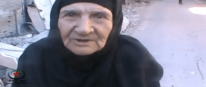 anziana a homs 24 aprile 2013