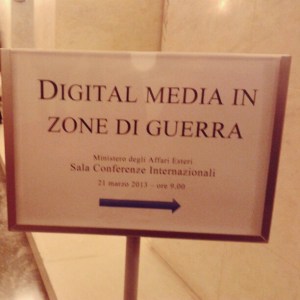 Digital media in zone di guerra